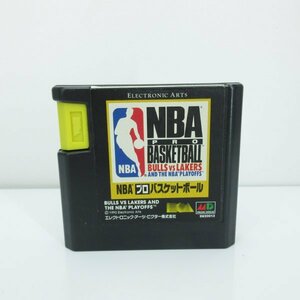 ★何点でも送料１８５円★B　NBA プロバスケットボール BILLS vs LAKERS　メガドライブ SEGA 即発送 MD