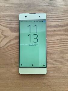 SONY Xperia XA Dual F3116 ライムゴールド simフリー