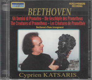 ◆送料無料◆ベートーヴェン（ピアノ版）：バレエ「プロメテウスの創造物」～シプリアン・カツァリス 2枚組 Import v7568