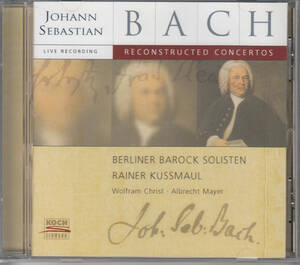 ◆送料無料◆J.S.バッハ：再構築された協奏曲集/3つのヴァイオリンのための協奏曲 他～ベルリン・バロック・ゾリステン Import v7464