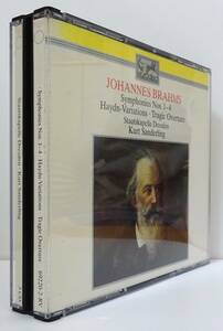 ブラームス　交響曲全集　クルト・ザンデルリング指揮　シュターツカペレ・ドレスデン　1971年～1972年録音　3CD BOX