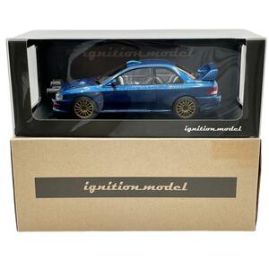 #230115 ignition model イグニッションモデル 1/18 Subaru スバル Impreza インプレッサ 22B-STi Version (GC8改) ブルー IG1636