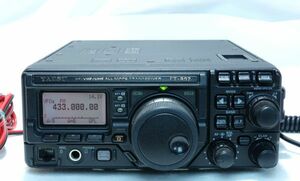 YAESU　FT-897M　美品　オールモード　HF／50M／144M／430MHz　ハイパワー機