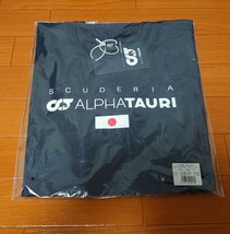 新品 未使用 正規品 alphatauri アルファタウリ 2023 角田裕毅 ドライバー Tシャツ Sサイズ 定価14,300- F1 鈴鹿 レッドブル ホンダ_画像6