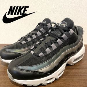 NIKE AIR MAX 95 ナイキ エア マックス 95 ブラック ローカットスニーカー DC9474-001 カジュアル 25.5cm 美品