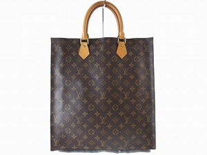 1円　ルイヴィトン　 LOUIS VUITTON　モノグラム　サックプラ　★　ハンドバッグ　ビジネスバッグ　書類鞄　正規品　851008