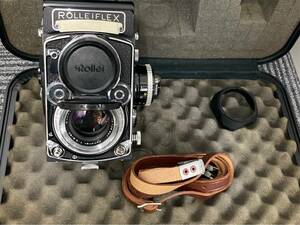 1円スタート　ローライフレックス　二眼レンズ　Xenotar　クセノタール　ROLLEIFLEX 2.8F 80mm　現状品