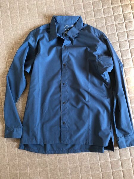 山と道 Bamboo Shirt Sサイズ　カラー：Indigo 長袖シャツ