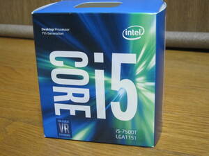 Intel Corei5-7500T(4コア、4スレッド、FCLGA1151) BOX版