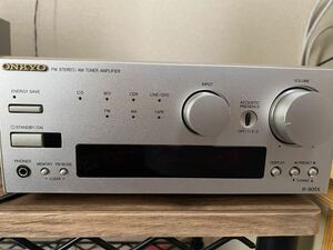 ONKYO チューナーアンプ FM AM ステレオ ワイドFM放送受信可能リモコン付き