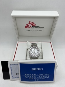 中古 現状品 未装着 SEIKO セイコー ASTRON アストロン SBXY059 ネクスターシリーズ ソーラー電波 国境なき医師団 限定モデル