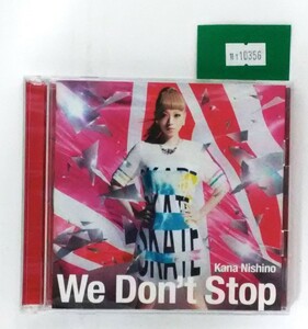 万1 10356 西野カナ/We Don't Stop ［CD+DVD］：SECL-1500/1