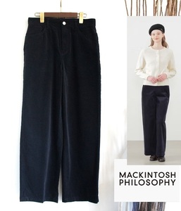 美品/MACKINTOSH PHILOSPHY/マッキントッシュフィロソフィ/AWワイドパンツ