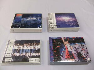 【中古品】乃木坂46 DVD まとめ 「3rd / 4th / 5th YEAR BIRTHDAY LIVE 完全生産限定盤」「夏の全国ツアー2017 FINAL!」 4本セット