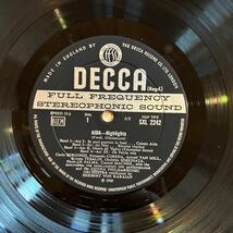 英 DECCA SXL2242 ED2 AIDA ハイライト　　TEBALDI/KARAJAN_画像3