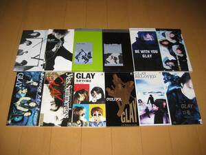 8cmシングルCD12枚セット GLAY グレイ ♪Freeze My Love♪yes,Summerdays♪生きてく強さ♪グロリアス♪BELOVED♪口唇♪HOWEVER♪誘惑