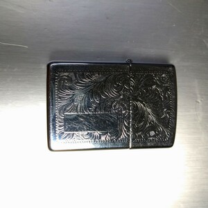 zippo シルバー　ベネチアン　1994年　ヴィンテージ　貴重　ジッポー　ジッポ　ZIPPO