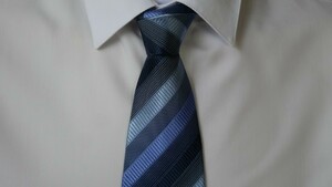  beautiful goods [HUGO BOSS Hugo Boss ]USED brand necktie /m113-GG5-21-25