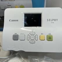 ●Canon SELPHY セルフィ コンパクトフォトプリンター CP780 通電確認済み_画像2