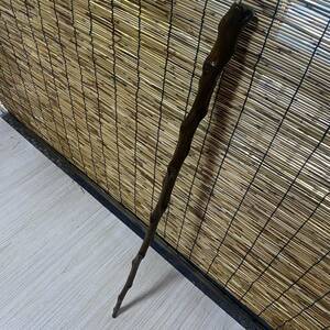 ●レトロ 杖 枝 全長106cm 木材不明 ステッキ