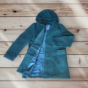  tag attaching * unused goods * Junko Shimada part2/ Junko Shimada part 2* with a hood . coat middle height green 9 number 