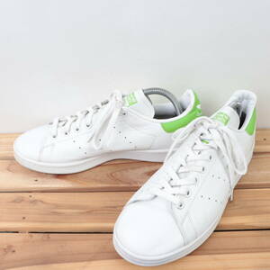 z8118 アディダス スタンスミス カーミット US8 1/2 26.5cm/白 ホワイト ライトグリーン adidas STANSMITH KERMIT メンズ スニーカー 中古