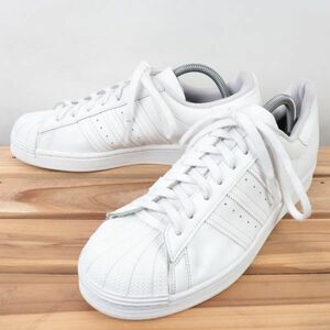 z7846 アディダス スーパースター US9 27.0cm/白 ホワイト adidas SUPERSTAR メンズ スニーカー 中古