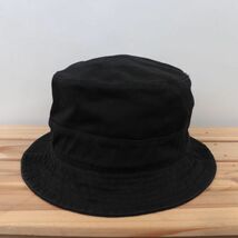 rlbh1【美品】ポロ ラルフローレン ポニー 黒 ブラック POLO RALPH LAUREN バケットハット HAT 帽子 ブランド 中古 古着 正規品_画像3