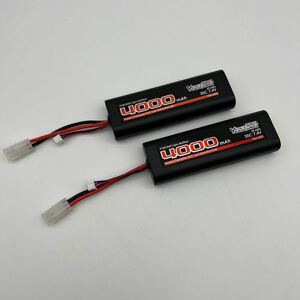 ヨコモ 4000mAh Lipo リポ リポバッテリー YB-L400 7.4V タミヤコネクター 2本