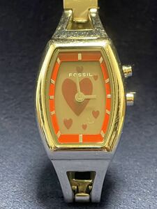 中古レディース腕時計 FOSSIL フォッシル ES-9566 クォーツ (10.18)