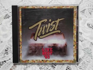 TWIST ツイスト LIVE BEST '93 ライヴ・ベスト CD 