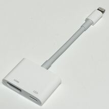 Apple 純正 Lightning Digital AVアダプタ A1438 MD826AM/A アップル HDMI変換ケーブル 映像用ケーブル HDMIケーブル_画像2