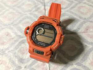 極美品 G-SHOCK GW-9200R RISEMAN ライズマン オレンジ ソーラー