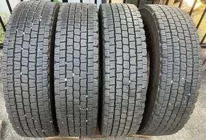 バリ山★スタッドレス★4トンタイヤ★DUNLOP DECTES SP081 ”225/80R17.5 123/122L”【4本セット】