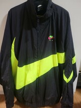 NIKE ナイロンジャケット ビックスウォッシュ アウター 1円からスタート ナイキ_画像1