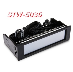 【A0024】 STW-5036 - 5.25 インチベイ内蔵 LCDディスプレイ搭載ファンコントローラー