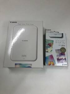 Canon スマホプリンター iNSPiC PV-123-SP ZINK　フォトペーパー　ZP-2030-50　インスピック