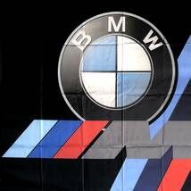BIG FLAG 3Dエンブレム★ガレージ装飾仕様★ BMW03 BMW旗 BMWバナー BMWフラッグ BMW ガレージ雑貨 ポスター Mパワー ポスター_画像7