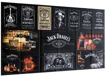 ★室内装飾仕様★ J05S JACK DANIEL’S ジャックダニエル旗 インテリア ガレージ雑貨 アメリカ雑貨 パブグッズ バー フラッグ ポスター_画像2