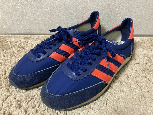 80s adidas SQUIRE ネイビー ビンテージ スニーカー アディダス VINTAGE