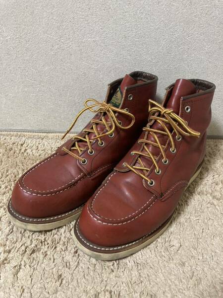 BEAMS別注 半円犬タグ レッドウイング 9876 アイリッシュセッター 10E 赤茶 875 RED WING ビームス