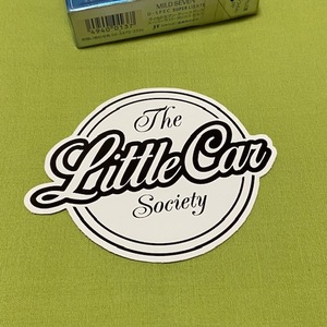 The Little car society★OGロゴ★ステッカー　ミニ　ミニクーパー　クラシックミニ　UK　リトルカーソサエティ