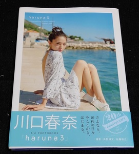 サイン付 写真集 川口春奈 写真集 haruna3 9784847047244