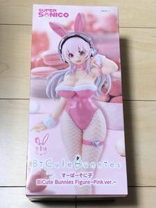  Super Sonico BiCute Bunnies Figure-Pink ver.-