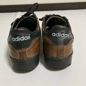 希少 90s アディダス スーパースター ハンガリー製 ADIDAS SUPER STAR HUNGARY製 90年代 スニーカー レザー シューズ ヴィンテージ 茶 の画像8