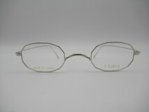 Haku 12 OVAL SILVER 42サイズ 新品・未使用品 日本製 メタル_画像2