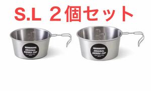 新品未使用 S L 2個セットNEIGHBORHOOD SIERRA-S SIERRA-L /SS-CUP ネイバーフッド シェラカップ 軽量 ネイバーフッド キャンプ アウトドア