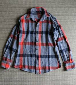 45rpm 厚手チェックシャツ(サイズ2)■umii908/BADOU-R/ダッシュ