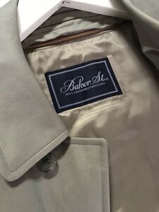 Baker St.㈱サンヨーベイカー日本製　綿100％　ライナー付き　ステンカラーコート