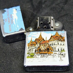 zippo 2002年2月製 THE ROYAL GRAND PALACE THAILAND ライターの画像2